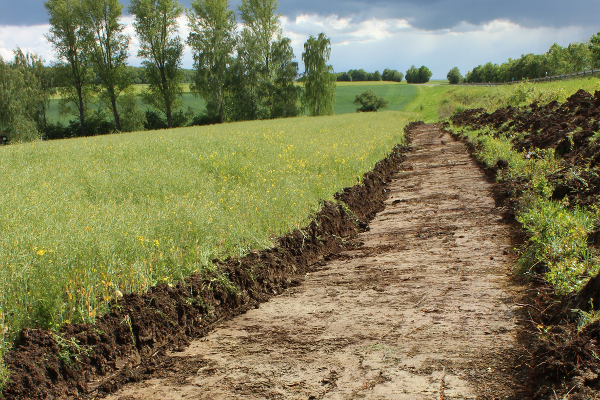 Archäologische Voruntersuchung Oberbodenabtrag