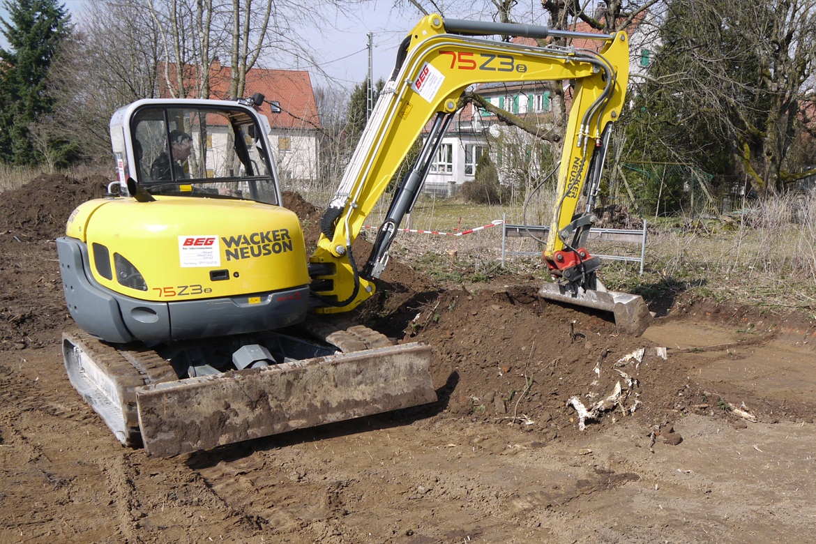 Archäologische Voruntersuchung Oberbodenabtrag